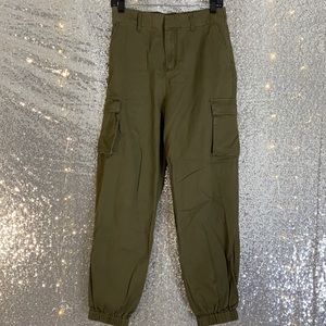 NWOT Forever 21 High Waist Utility Cargo Pants